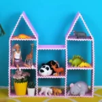 How to Make a DIY Cardboard Dollhouses and Shelves Your Kids Will Love